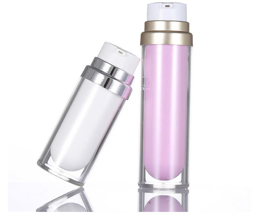 wholesale china airless pump bottle 15ml 30ml 50ml skincare bottle cosmetic plastic bottle