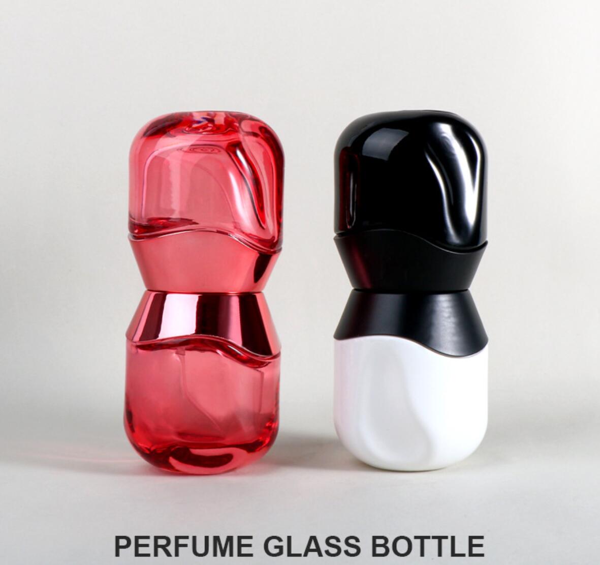 2024 New style One Piece high quality personal care glass perfume bottles with spray pump wholesale